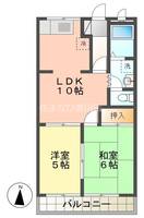 グリーンハイツB101の間取り
