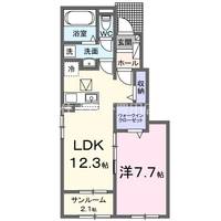 サンライズ市木の間取り