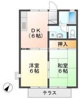 フェアリーハウス二本木の間取り