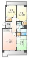 物件の間取り画像