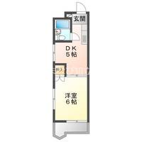 ビラ三秀中山206の間取り