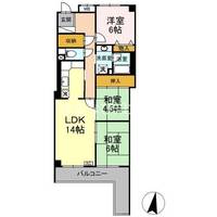 ジャルダン桜町603の間取り