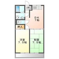 コーポ竹屋 第2の間取り