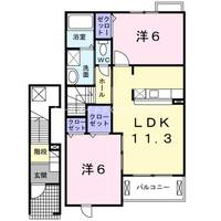 プリムローズBの間取り