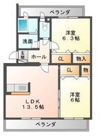 物件の間取り画像