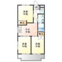 愛知県豊川市山道町1丁目(アパート)の賃貸物件406の間取り
