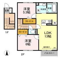 物件の間取り画像