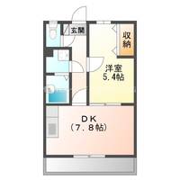 ガーデンコート平松APの間取り