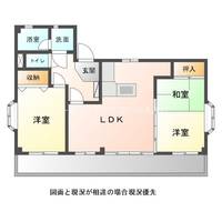 愛知県豊川市西口町2丁目(アパート)の賃貸物件101の間取り