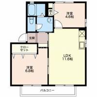 物件の間取り画像