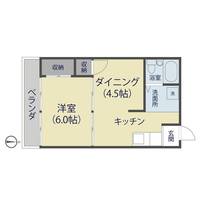 OKCコーポ203の間取り