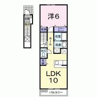 ブライト・サイズ・ライフ202の間取り