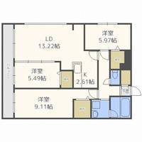物件の間取り画像