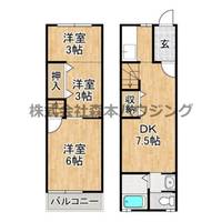 寝屋川市本町貸家 1の間取り