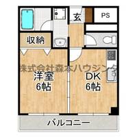 ドムール四条畷 204の間取り