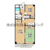 サンマンション南野 201の間取り