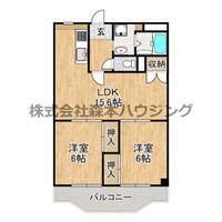 サンライト星ヶ丘 207の間取り