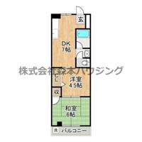 土佐ビル高柳 302の間取り