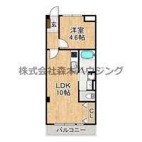 GM藤田町WEST 305の間取り