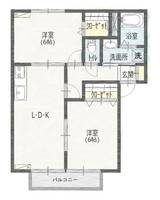 物件の間取り画像