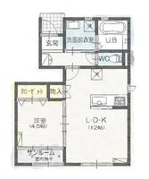 物件の間取り画像
