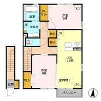 物件の間取り画像