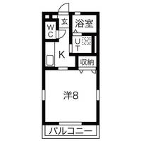 ヴァンベール101の間取り