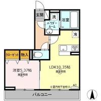 アルカディア203の間取り