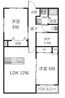 グラン201の間取り