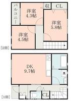 物件の間取り画像