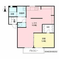 物件の間取り画像