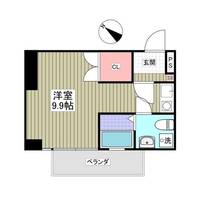 Studio Flatの間取り