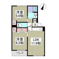タウンコート旭町の間取り