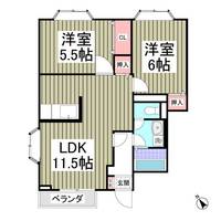 モダンピープルB棟の間取り