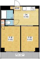 中村マンションの間取り