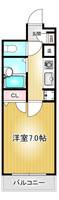 LIFE壱番館204の間取り