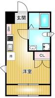 Casa Avenue Tsurumaiの間取り