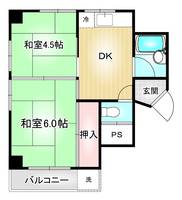 石坂ハイツの間取り