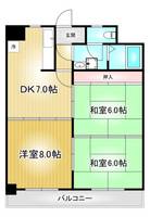 物件の間取り画像
