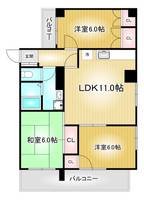 ダイアパレス葵の間取り