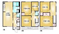 物件の間取り画像