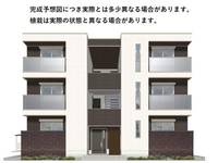 富山県富山市常盤町(アパート)の賃貸物件の外観