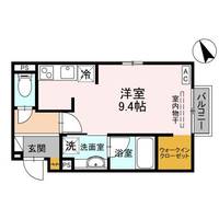 富山県富山市五福(アパート)の賃貸物件の間取り