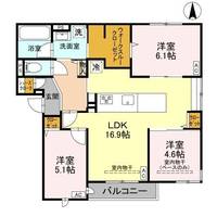 物件の間取り画像