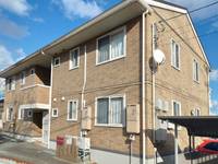 富山県射水市三ケ(アパート)の賃貸物件の外観