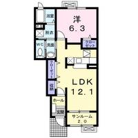 物件の間取り画像