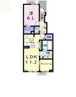 物件の間取り画像