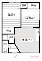 物件の間取り画像