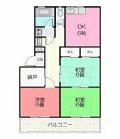 朝日マンションの間取り