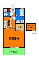 エクセルⅥ107の間取り
